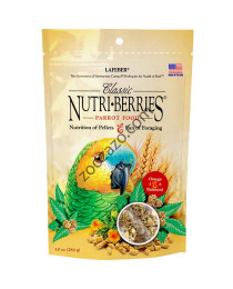 Пълноценна храна/лакомство за папагали стандарт, 284 гр. - Lafeber Classic Parrot Nutri-Berries